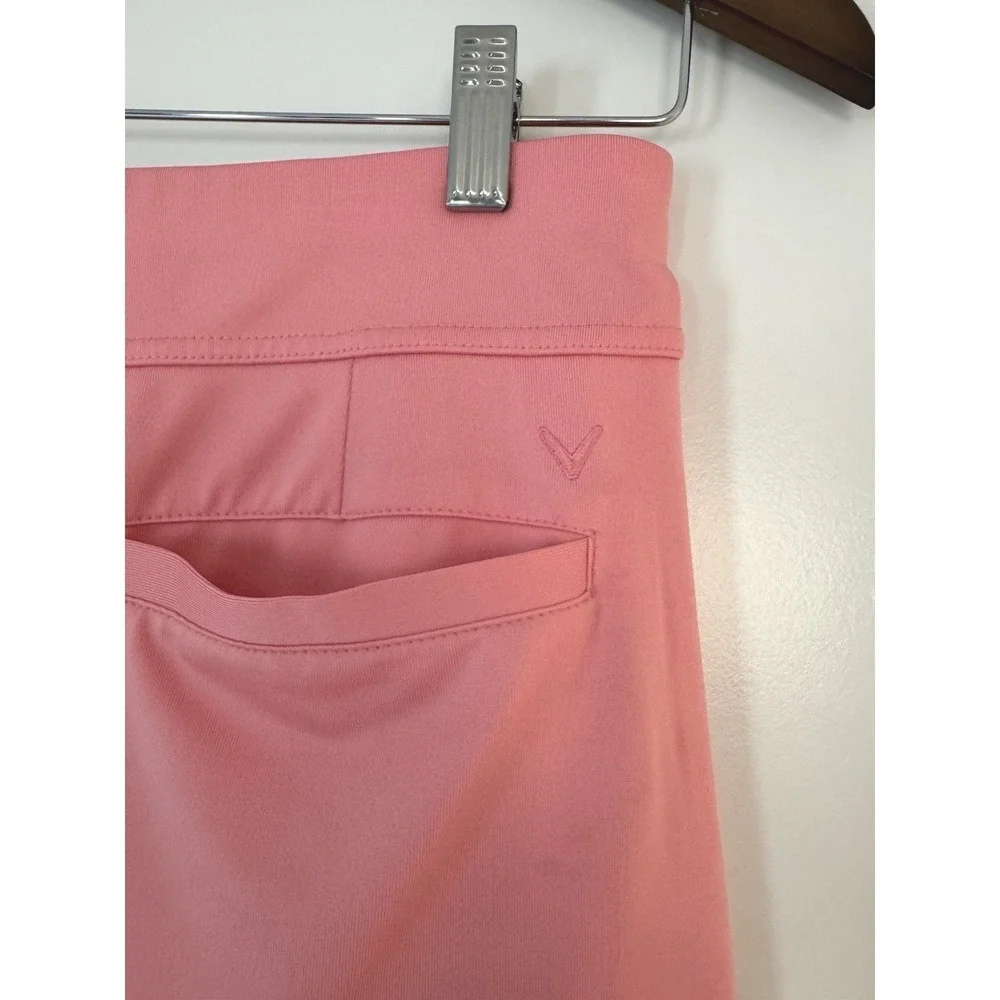 Callaway Opti-Dri Womens Golf Skort Pink Athletic Activewear Mini Skirt‎ Size L